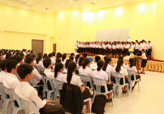 ภาพกิจกรรม  คณะวิทยาศาสตร์และเทคโนโลยี จัดโครงการปฐมนิเทศนักศึกษาใหม่ คณะวิทยาศาสตร์และเทคโนโลยี ประจำปี 2561