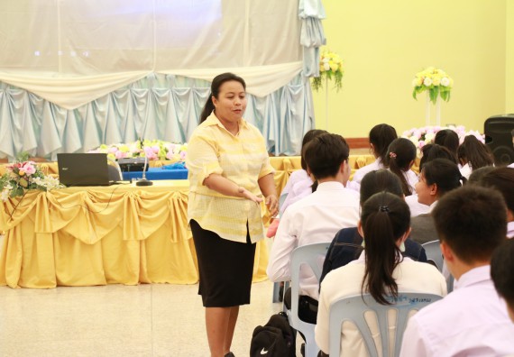 ภาพกิจกรรม  คณะวิทยาศาสตร์และเทคโนโลยี จัดโครงการปฐมนิเทศนักศึกษาใหม่ คณะวิทยาศาสตร์และเทคโนโลยี ประจำปี 2561