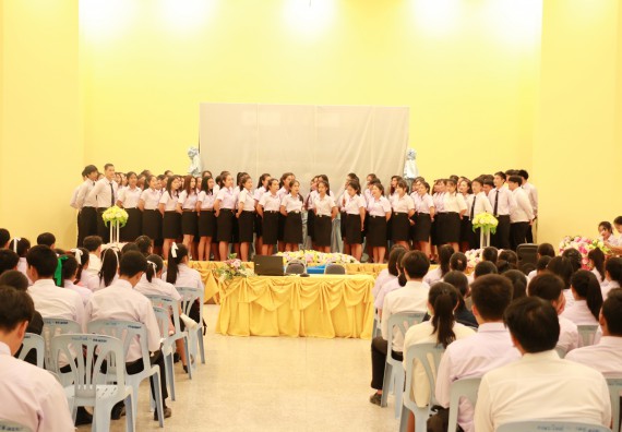 ภาพกิจกรรม  คณะวิทยาศาสตร์และเทคโนโลยี จัดโครงการปฐมนิเทศนักศึกษาใหม่ คณะวิทยาศาสตร์และเทคโนโลยี ประจำปี 2561