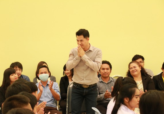 ภาพกิจกรรม  คณะวิทยาศาสตร์และเทคโนโลยี จัดโครงการปฐมนิเทศนักศึกษาใหม่ คณะวิทยาศาสตร์และเทคโนโลยี ประจำปี 2561