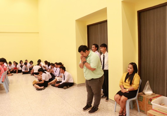 ภาพกิจกรรม  คณะวิทยาศาสตร์และเทคโนโลยี จัดโครงการปฐมนิเทศนักศึกษาใหม่ คณะวิทยาศาสตร์และเทคโนโลยี ประจำปี 2561