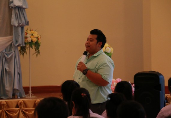 ภาพกิจกรรม  คณะวิทยาศาสตร์และเทคโนโลยี จัดโครงการปฐมนิเทศนักศึกษาใหม่ คณะวิทยาศาสตร์และเทคโนโลยี ประจำปี 2561