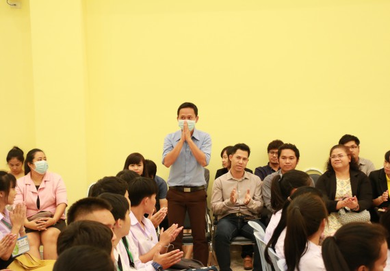 ภาพกิจกรรม  คณะวิทยาศาสตร์และเทคโนโลยี จัดโครงการปฐมนิเทศนักศึกษาใหม่ คณะวิทยาศาสตร์และเทคโนโลยี ประจำปี 2561