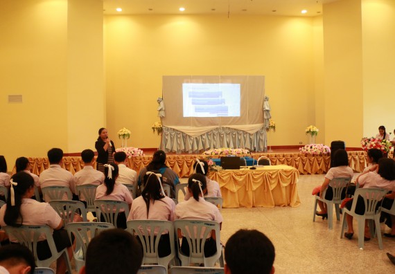 ภาพกิจกรรม  คณะวิทยาศาสตร์และเทคโนโลยี จัดโครงการปฐมนิเทศนักศึกษาใหม่ คณะวิทยาศาสตร์และเทคโนโลยี ประจำปี 2561