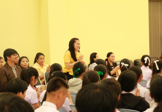 ภาพกิจกรรม  คณะวิทยาศาสตร์และเทคโนโลยี จัดโครงการปฐมนิเทศนักศึกษาใหม่ คณะวิทยาศาสตร์และเทคโนโลยี ประจำปี 2561