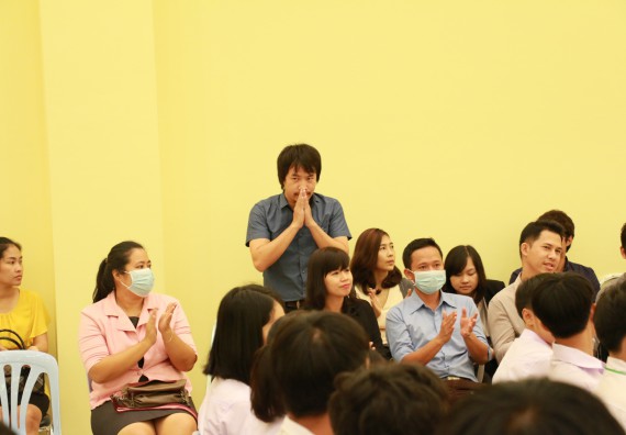 ภาพกิจกรรม  คณะวิทยาศาสตร์และเทคโนโลยี จัดโครงการปฐมนิเทศนักศึกษาใหม่ คณะวิทยาศาสตร์และเทคโนโลยี ประจำปี 2561