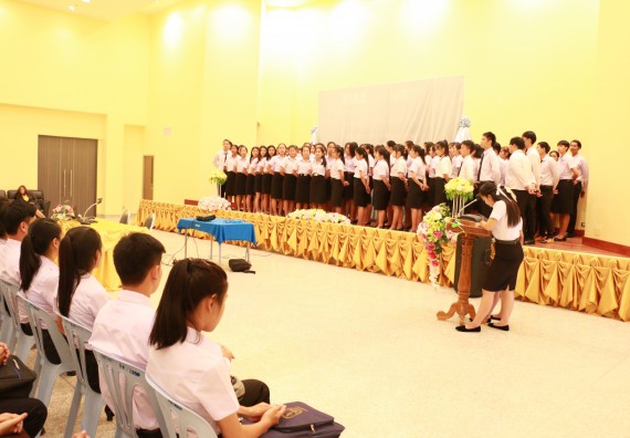 ภาพกิจกรรม  คณะวิทยาศาสตร์และเทคโนโลยี จัดโครงการปฐมนิเทศนักศึกษาใหม่ คณะวิทยาศาสตร์และเทคโนโลยี ประจำปี 2561