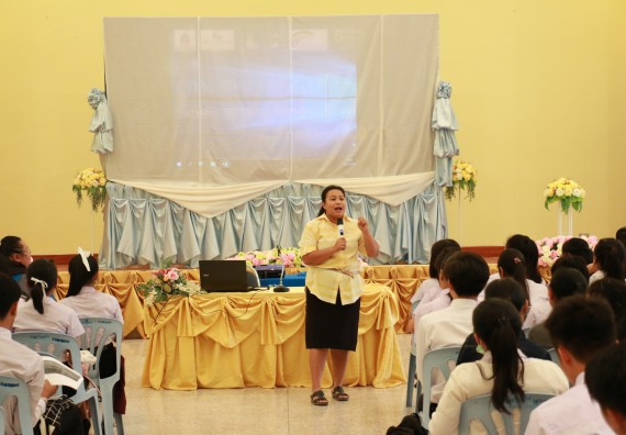 ภาพกิจกรรม  คณะวิทยาศาสตร์และเทคโนโลยี จัดโครงการปฐมนิเทศนักศึกษาใหม่ คณะวิทยาศาสตร์และเทคโนโลยี ประจำปี 2561