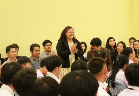 ภาพกิจกรรม  คณะวิทยาศาสตร์และเทคโนโลยี จัดโครงการปฐมนิเทศนักศึกษาใหม่ คณะวิทยาศาสตร์และเทคโนโลยี ประจำปี 2561