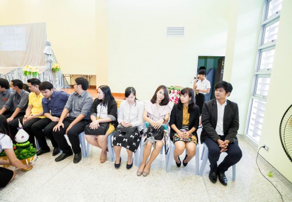 ภาพกิจกรรม สโมสรนักศึกษาคณะวิทยาศาสตร์และเทคโนโลยี จัดกิจกรรมไหว้ครู คณะวิทยาศาสตร์และเทคโนโลยี ประจำปี 2561