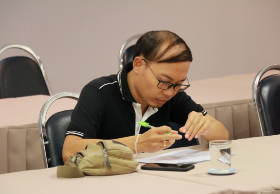 ภาพกิจกรรม คณะวิทยาศาสตร์และเทคโนโลยี จัดการประชุม เรื่อง การจัดตั้งคำของบประมาณ ประจำปีงบประมาณ 2562