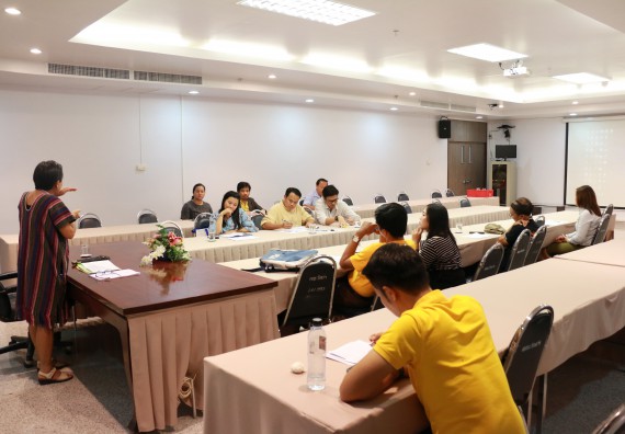 ภาพกิจกรรม คณะวิทยาศาสตร์และเทคโนโลยี จัดการประชุม เรื่อง การจัดตั้งคำของบประมาณ ประจำปีงบประมาณ 2562