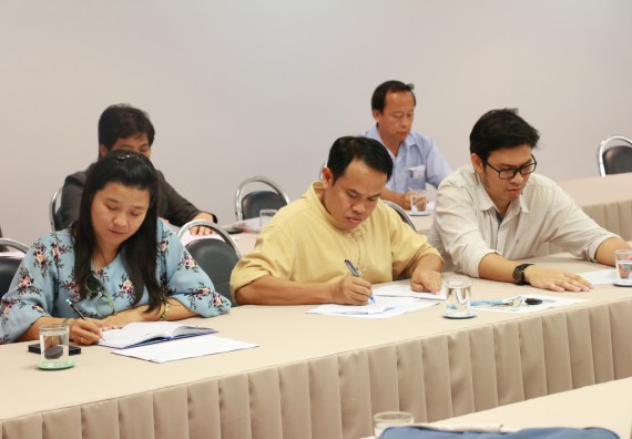 ภาพกิจกรรม คณะวิทยาศาสตร์และเทคโนโลยี จัดการประชุม เรื่อง การจัดตั้งคำของบประมาณ ประจำปีงบประมาณ 2562