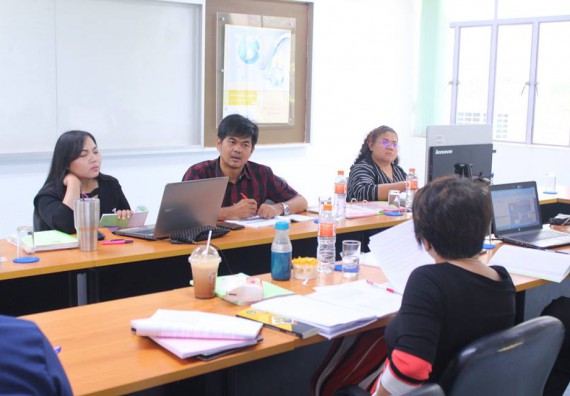 ภาพกิจกรรม หลักสูตรเทคโนโลยีสารสนเทศ จัดการตรวจประเมินคุณภาพภายในระดับหลักสูตรเทคโนโลยีสารสนเทศ