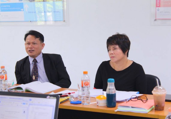 ภาพกิจกรรม หลักสูตรเทคโนโลยีสารสนเทศ จัดการตรวจประเมินคุณภาพภายในระดับหลักสูตรเทคโนโลยีสารสนเทศ