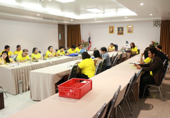 ภาพกิจกรรม คณะวิทยาศาสตร์และเทคโนโลยี จัดการประชุม เรื่อง การจัดงานสัปดาห์วิทยาศาสตร์แห่งชาติ ส่วนภูมิภาค ประจำปี 2561