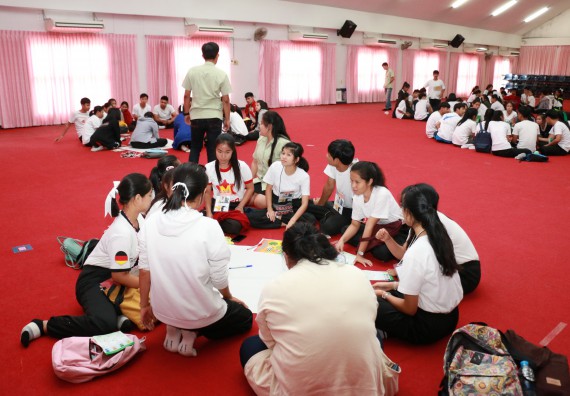 ภาพกิจกรรม สโมสรนักศึกษาคณะวิทยาศาสตร์และเทคโนโลยี จัดอบรมเชิงปฏิบัติการ เรื่อง เสริมสร้างความรู้ความเข้าใจการจัดการขยะจากต้นทาง คณะวิทยาศาสตร์และเทคโนโลยี