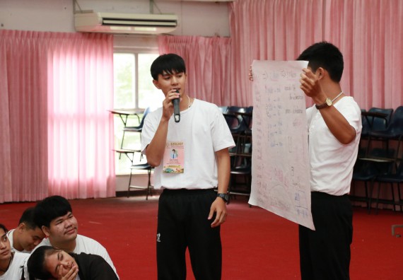 ภาพกิจกรรม สโมสรนักศึกษาคณะวิทยาศาสตร์และเทคโนโลยี จัดอบรมเชิงปฏิบัติการ เรื่อง เสริมสร้างความรู้ความเข้าใจการจัดการขยะจากต้นทาง คณะวิทยาศาสตร์และเทคโนโลยี