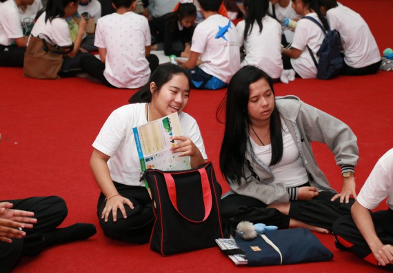 ภาพกิจกรรม สโมสรนักศึกษาคณะวิทยาศาสตร์และเทคโนโลยี จัดอบรมเชิงปฏิบัติการ เรื่อง เสริมสร้างความรู้ความเข้าใจการจัดการขยะจากต้นทาง คณะวิทยาศาสตร์และเทคโนโลยี