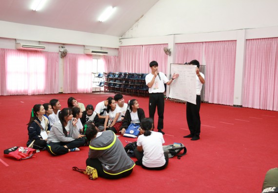 ภาพกิจกรรม สโมสรนักศึกษาคณะวิทยาศาสตร์และเทคโนโลยี จัดอบรมเชิงปฏิบัติการ เรื่อง เสริมสร้างความรู้ความเข้าใจการจัดการขยะจากต้นทาง คณะวิทยาศาสตร์และเทคโนโลยี