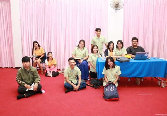 ภาพกิจกรรม สโมสรนักศึกษาคณะวิทยาศาสตร์และเทคโนโลยี จัดอบรมเชิงปฏิบัติการ เรื่อง เสริมสร้างความรู้ความเข้าใจการจัดการขยะจากต้นทาง คณะวิทยาศาสตร์และเทคโนโลยี