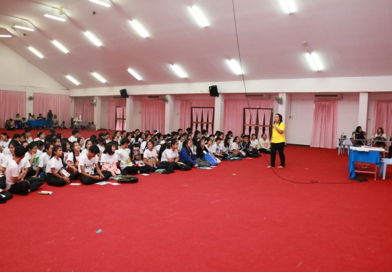 ภาพกิจกรรม สโมสรนักศึกษาคณะวิทยาศาสตร์และเทคโนโลยี จัดอบรมเชิงปฏิบัติการ เรื่อง เสริมสร้างความรู้ความเข้าใจการจัดการขยะจากต้นทาง คณะวิทยาศาสตร์และเทคโนโลยี