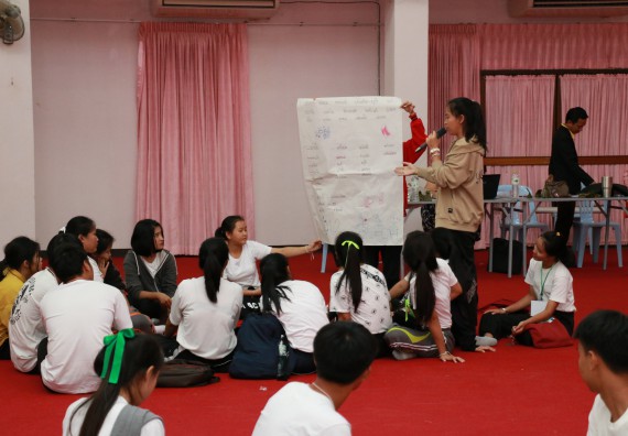 ภาพกิจกรรม สโมสรนักศึกษาคณะวิทยาศาสตร์และเทคโนโลยี จัดอบรมเชิงปฏิบัติการ เรื่อง เสริมสร้างความรู้ความเข้าใจการจัดการขยะจากต้นทาง คณะวิทยาศาสตร์และเทคโนโลยี