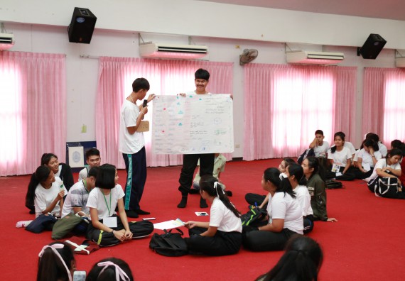 ภาพกิจกรรม สโมสรนักศึกษาคณะวิทยาศาสตร์และเทคโนโลยี จัดอบรมเชิงปฏิบัติการ เรื่อง เสริมสร้างความรู้ความเข้าใจการจัดการขยะจากต้นทาง คณะวิทยาศาสตร์และเทคโนโลยี