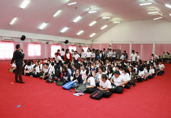 ภาพกิจกรรม สโมสรนักศึกษาคณะวิทยาศาสตร์และเทคโนโลยี จัดอบรมเชิงปฏิบัติการ เรื่อง เสริมสร้างความรู้ความเข้าใจการจัดการขยะจากต้นทาง คณะวิทยาศาสตร์และเทคโนโลยี