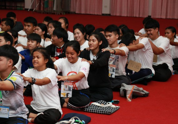 ภาพกิจกรรม สโมสรนักศึกษาคณะวิทยาศาสตร์และเทคโนโลยี จัดอบรมเชิงปฏิบัติการ เรื่อง เสริมสร้างความรู้ความเข้าใจการจัดการขยะจากต้นทาง คณะวิทยาศาสตร์และเทคโนโลยี