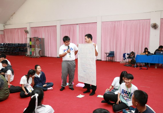 ภาพกิจกรรม สโมสรนักศึกษาคณะวิทยาศาสตร์และเทคโนโลยี จัดอบรมเชิงปฏิบัติการ เรื่อง เสริมสร้างความรู้ความเข้าใจการจัดการขยะจากต้นทาง คณะวิทยาศาสตร์และเทคโนโลยี