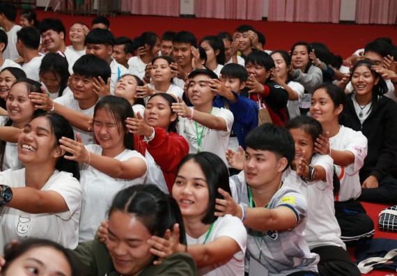 ภาพกิจกรรม สโมสรนักศึกษาคณะวิทยาศาสตร์และเทคโนโลยี จัดอบรมเชิงปฏิบัติการ เรื่อง เสริมสร้างความรู้ความเข้าใจการจัดการขยะจากต้นทาง คณะวิทยาศาสตร์และเทคโนโลยี