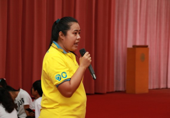 ภาพกิจกรรม สโมสรนักศึกษาคณะวิทยาศาสตร์และเทคโนโลยี จัดอบรมเชิงปฏิบัติการ เรื่อง เสริมสร้างความรู้ความเข้าใจการจัดการขยะจากต้นทาง คณะวิทยาศาสตร์และเทคโนโลยี