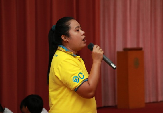 ภาพกิจกรรม สโมสรนักศึกษาคณะวิทยาศาสตร์และเทคโนโลยี จัดอบรมเชิงปฏิบัติการ เรื่อง เสริมสร้างความรู้ความเข้าใจการจัดการขยะจากต้นทาง คณะวิทยาศาสตร์และเทคโนโลยี