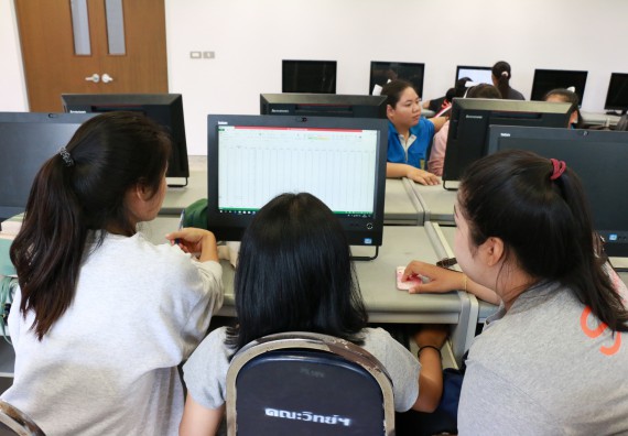 ภาพกิจกรรม คณะวิทยาศาสตร์และเทคโนโลยี จัดกิจกรรมอบรมพัฒนาสมรรถนะการทำวิจัยเฉพาะด้าน โปรแกรมสําเร็จรูป SPSS ขั้นสูง