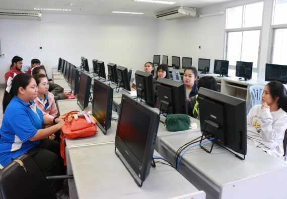 ภาพกิจกรรม คณะวิทยาศาสตร์และเทคโนโลยี จัดกิจกรรมอบรมพัฒนาสมรรถนะการทำวิจัยเฉพาะด้าน โปรแกรมสําเร็จรูป SPSS ขั้นสูง