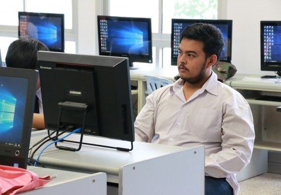 ภาพกิจกรรม คณะวิทยาศาสตร์และเทคโนโลยี จัดกิจกรรมส่งเสริมทักษะการวิเคราะห์เชิงตัวเลข การสื่อสารและการใช้เทคโนโลยีสารสนเทศ โปรแกรมสําเร็จรูป SPSS เบื้องต้น