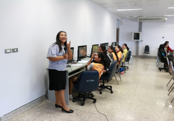 ภาพกิจกรรม คณะวิทยาศาสตร์และเทคโนโลยี จัดกิจกรรมส่งเสริมทักษะการวิเคราะห์เชิงตัวเลข การสื่อสารและการใช้เทคโนโลยีสารสนเทศ โปรแกรมสําเร็จรูป SPSS เบื้องต้น