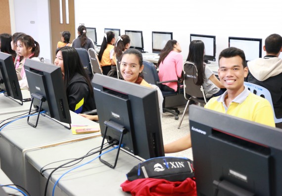 ภาพกิจกรรม คณะวิทยาศาสตร์และเทคโนโลยี จัดกิจกรรมส่งเสริมทักษะการวิเคราะห์เชิงตัวเลข การสื่อสารและการใช้เทคโนโลยีสารสนเทศ โปรแกรมสําเร็จรูป SPSS เบื้องต้น