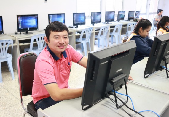 ภาพกิจกรรม คณะวิทยาศาสตร์และเทคโนโลยี จัดกิจกรรมส่งเสริมทักษะการวิเคราะห์เชิงตัวเลข การสื่อสารและการใช้เทคโนโลยีสารสนเทศ โปรแกรมสําเร็จรูป SPSS เบื้องต้น