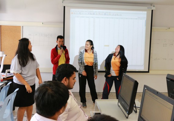ภาพกิจกรรม คณะวิทยาศาสตร์และเทคโนโลยี จัดกิจกรรมส่งเสริมทักษะการวิเคราะห์เชิงตัวเลข การสื่อสารและการใช้เทคโนโลยีสารสนเทศ โปรแกรมสําเร็จรูป SPSS เบื้องต้น