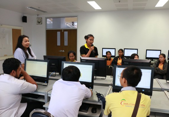 ภาพกิจกรรม คณะวิทยาศาสตร์และเทคโนโลยี จัดกิจกรรมส่งเสริมทักษะการวิเคราะห์เชิงตัวเลข การสื่อสารและการใช้เทคโนโลยีสารสนเทศ โปรแกรมสําเร็จรูป SPSS เบื้องต้น