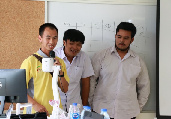 ภาพกิจกรรม คณะวิทยาศาสตร์และเทคโนโลยี จัดกิจกรรมส่งเสริมทักษะการวิเคราะห์เชิงตัวเลข การสื่อสารและการใช้เทคโนโลยีสารสนเทศ โปรแกรมสําเร็จรูป SPSS เบื้องต้น