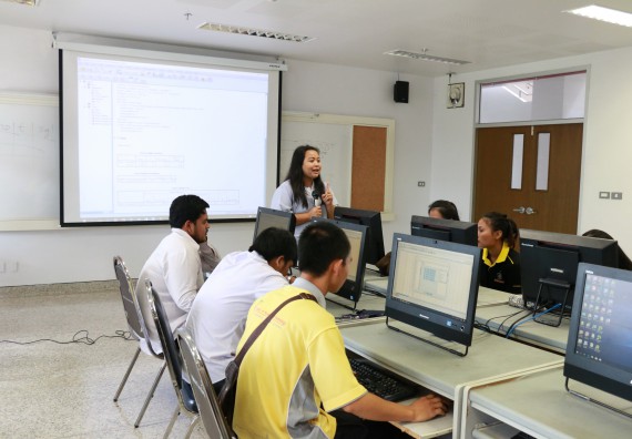 ภาพกิจกรรม คณะวิทยาศาสตร์และเทคโนโลยี จัดกิจกรรมส่งเสริมทักษะการวิเคราะห์เชิงตัวเลข การสื่อสารและการใช้เทคโนโลยีสารสนเทศ โปรแกรมสําเร็จรูป SPSS เบื้องต้น