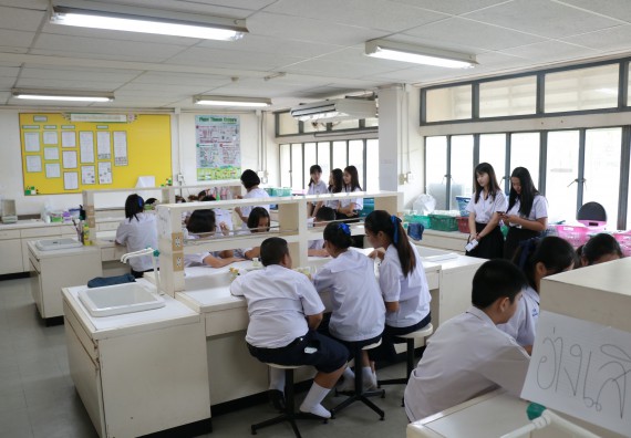 ภาพกิจกรรม การแข่งขันทักษะทางวิทยาศาสตร์และเทคโนโลยี มัธยมศึกษาปีที่ 1-3 ประจำปี 2561