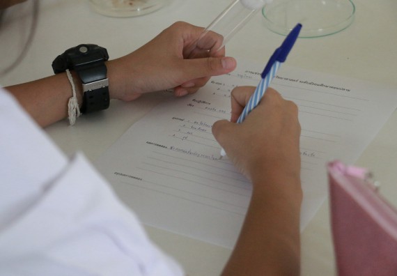 ภาพกิจกรรม การแข่งขันทักษะทางวิทยาศาสตร์และเทคโนโลยี มัธยมศึกษาปีที่ 4-6 ประจำปี 2561