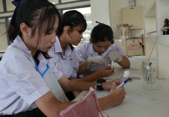 ภาพกิจกรรม การแข่งขันทักษะทางวิทยาศาสตร์และเทคโนโลยี มัธยมศึกษาปีที่ 4-6 ประจำปี 2561