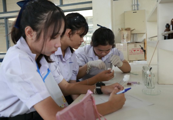 ภาพกิจกรรม การแข่งขันทักษะทางวิทยาศาสตร์และเทคโนโลยี มัธยมศึกษาปีที่ 4-6 ประจำปี 2561