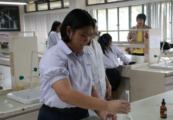 ภาพกิจกรรม การแข่งขันทักษะทางวิทยาศาสตร์และเทคโนโลยี มัธยมศึกษาปีที่ 4-6 ประจำปี 2561