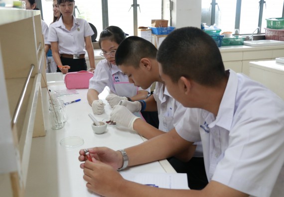 ภาพกิจกรรม การแข่งขันทักษะทางวิทยาศาสตร์และเทคโนโลยี มัธยมศึกษาปีที่ 4-6 ประจำปี 2561